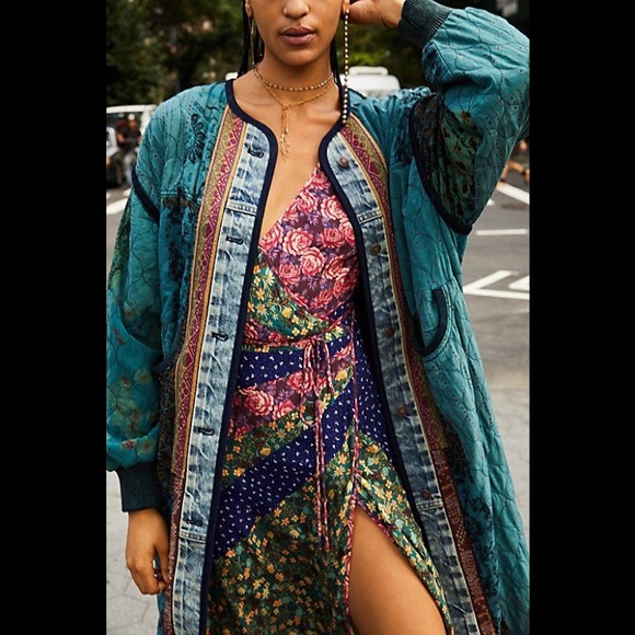 Free People Borderline Liner Jacket 